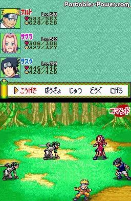 Naruto RPG 2 Chidori VS Rasengan