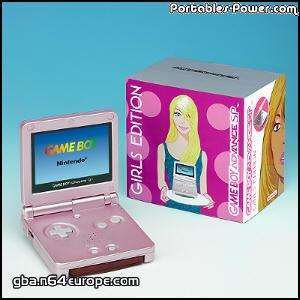 Game Boy Advance Sp : Girls Edition